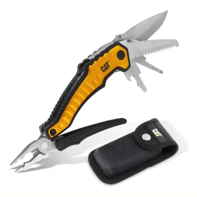 Imagen principal del producto: Cuchillo Plegable XL Con Funda Acero Inoxidable Cat 980045