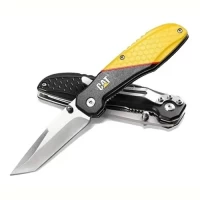 Foto principal de Cuchillo Plegable Cat Caterpilar CAT980047 Amarillo Con Negro