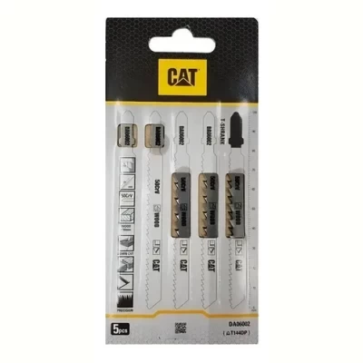 Imagen del producto: Set 5 Hojas Sierra Caladora Para Madera Caterpillar Da06002