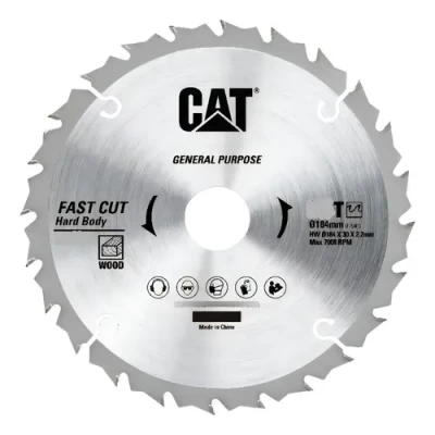 Imagen principal del producto: Disco De Sierra Circular Madera 7 PuLG 184mm 40d Cat DA8002 Plateado