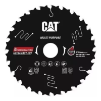 Foto principal de Disco Sierra Circular Cat Da08102 184mm Para Madera 40 Dientes Negro