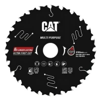 Foto principal de Disco De Sierra Circular Multimaterial Cat 24 Dientes 184mm Negro
