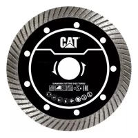 Foto principal de Disco Diamantado Turbo Amoladora 115mm Cat Da09011 Concreto