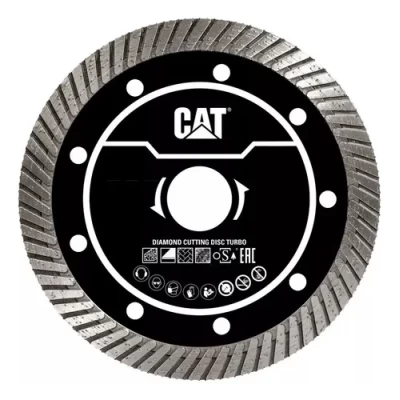 Imagen principal del producto: Disco Diamantado Turbo Amoladora 115mm Cat Da09011 Concreto