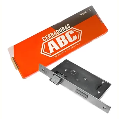 Imagen principal del producto: Cerradura Doble Paleta 4 Combinaciones Frente Grande ABC 1125