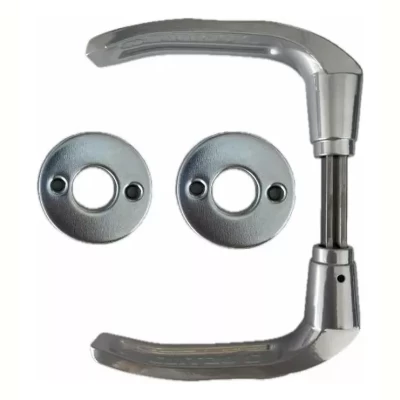 Imagen del producto: Manija Picaporte Currao Ministerio Duro Aluminio Dob. Balanc