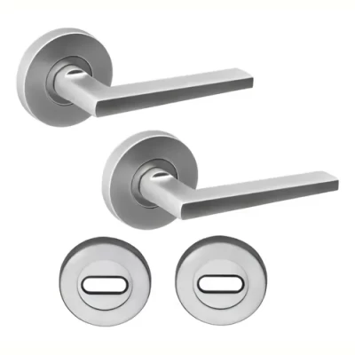 Imagen principal del producto: Manija Picaporte Vibo Doble Balancin C/roseta Y Bocallave