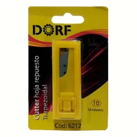 Foto principal de Cutter Dorf 6212 Repuesto Trapecio X10 Hojas