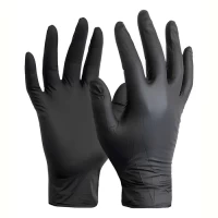 Foto principal de Caja Guantes Dexal Nitrilo Negro Reforzado Con Anmat X 100