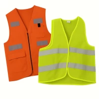 Foto principal de Chaleco Reflectivo Seguridad Clase 1 Amarillo y Naranja