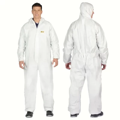 Imagen principal del producto: Mameluco DUTY Descartable Laminado Respirable Blanco 60 grs