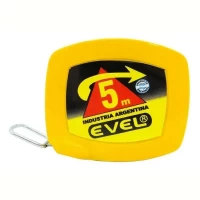 Foto principal de Cinta Metrica Evel Profesional 5mts X 11mm Con Enrrollador