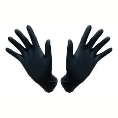 Imagen principal del producto: Guante Nitrilo Negro Reforzado Descartable Mediglove X 100