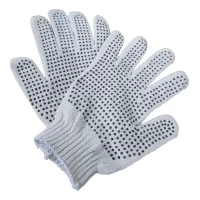 Foto principal de Guantes Moteados Algodón Calidad Reforzado Trabajo Pack X10