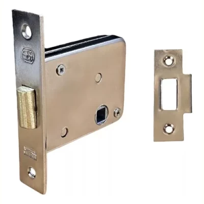 Imagen del producto: Cerrojo De Baño Frente De Hierro Vaiven Pomo Olipe 1001