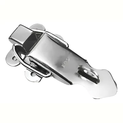 Imagen del producto: Traba Broche A Presion Con Porta Candado 100mm X10 Unidades