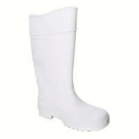 Foto principal de Botas Trabajo Lluvia Agua Pvc Ombu Con Puntera De Acero Blanca