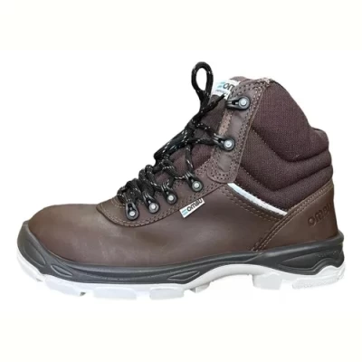 Imagen del producto: Botin De Trabajo Ombu Ozono Plus Marron Calzado De Seguridad