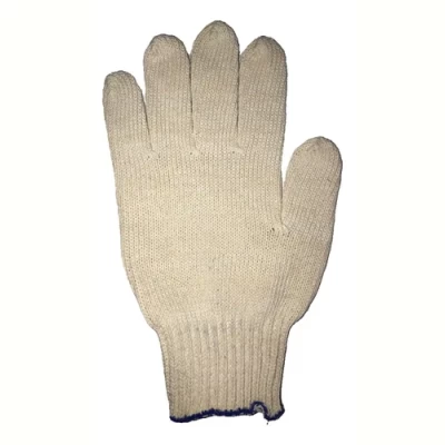 Imagen del producto: Guante G8 Tejido Blanco Liso Poliester Prentex
