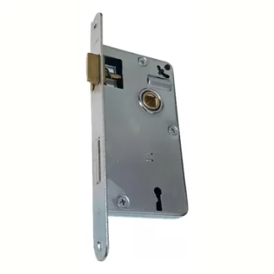 Imagen del producto: Cerradura Puerta Placa Frente Redondeado Angosto Prive 101 Derecho