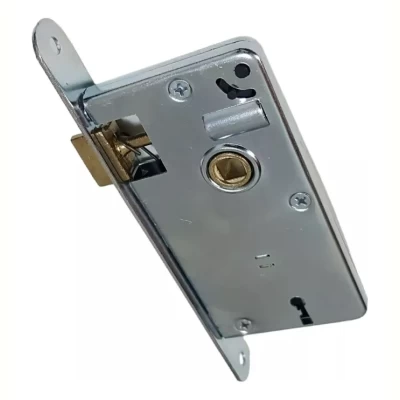 Imagen del producto: Cerradura Puerta Placa Frente Redondeado Angosto Prive 101 Derecho