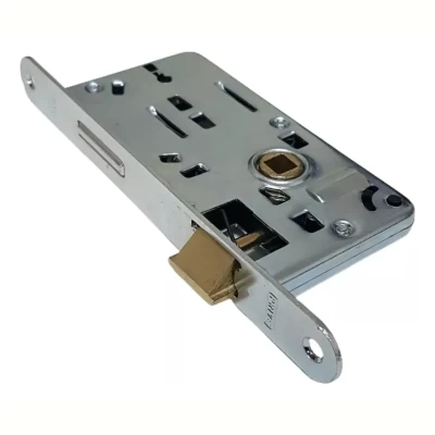Imagen del producto: Cerradura Puerta Placa Frente Redondeado Angosto Prive 101 Derecho