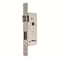Foto principal de Cerradura Para Puerta Abatible Prive 200 En Caja Plateado Izquierdo
