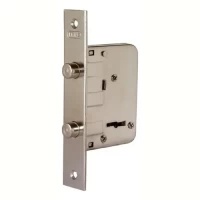 Foto principal de Cerrojo De Seguridad Doble Perno Prive 210 Cerradura Puerta Plateado