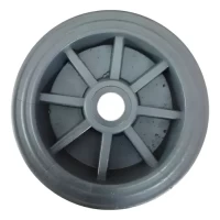 Foto principal de Rueda Suelta PP - PVC Gris 200 Bujes