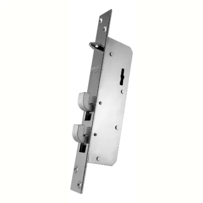 Imagen del producto: Cerradura P/ Puerta Corrediza Trabex 700 Niquelada 6 Placas