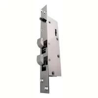 Foto principal de Cerradura P/ Puerta Corrediza Trabex 700 Niquelada 6 Placas